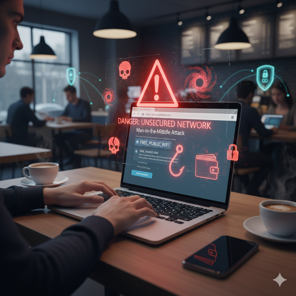 Panneau indiquant un réseau Wi-Fi public